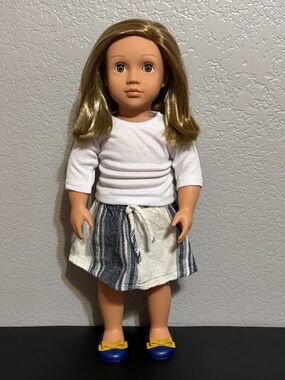 Our Generation 18” Doll Blonde with Green Eyes